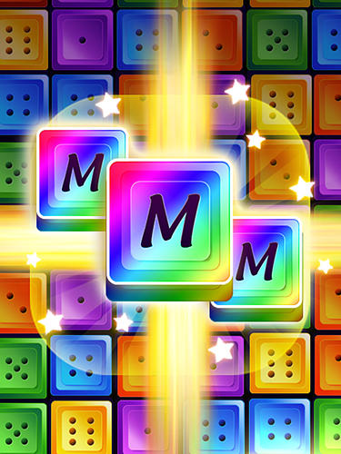 Gameplay of the Dominoes jewel block merge for Android phone or tablet.
