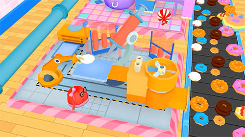 Gameplay of the Donuts inc. for Android phone or tablet.