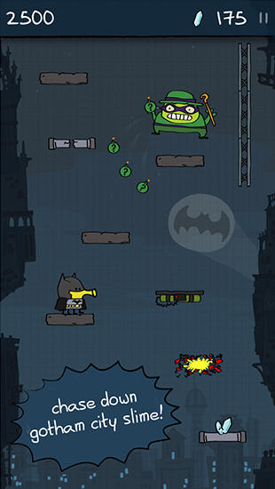 Full version of Android apk app Doodle jump: DC super heroes for tablet and phone.