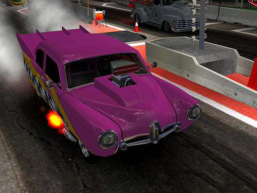 Gameplay of the Door slammers 2: Drag racing for Android phone or tablet.