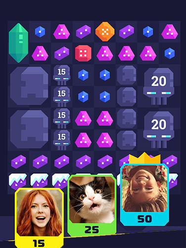 Gameplay of the Double dice! for Android phone or tablet.