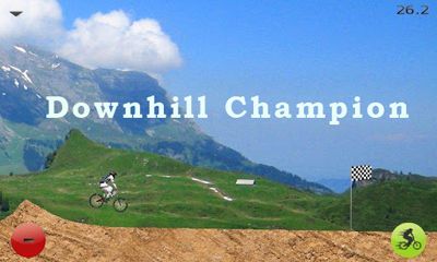 Full version of Android Sports game apk Downhill Champion for tablet and phone.
