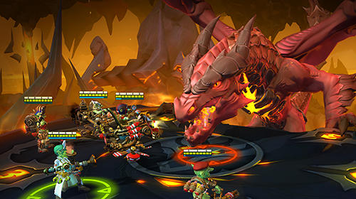 Gameplay of the Dragon champions for Android phone or tablet.