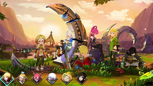 Gameplay of the Dragon nest M: SEA for Android phone or tablet.