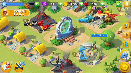 Full version of Android apk app Dragon mania: Legends for tablet and phone.