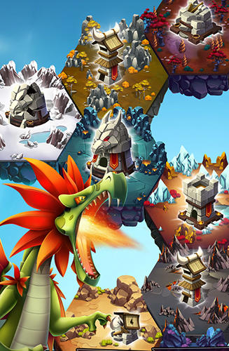 Gameplay of the Dragons and diamonds for Android phone or tablet.