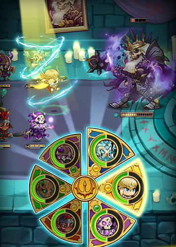Gameplay of the Dragon's watch RPG for Android phone or tablet.