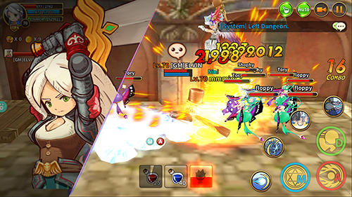 Gameplay of the Dragonsaga for Android phone or tablet.