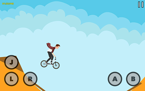 Gameplay of the Draw rider 2 for Android phone or tablet.