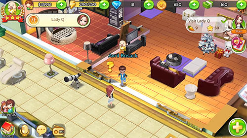 Gameplay of the Dream city idols for Android phone or tablet.