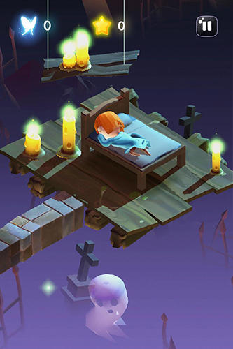 Gameplay of the Dream walker for Android phone or tablet.
