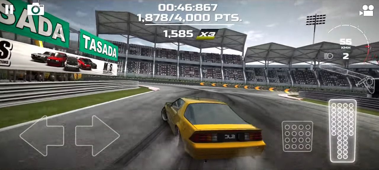 Gameplay of the Drift Legends 2 Car Racing for Android phone or tablet.