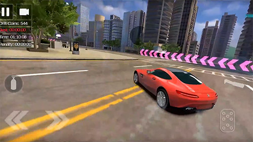 Gameplay of the Drift street 2018 for Android phone or tablet.