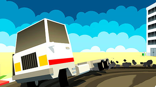 Gameplay of the Drifting trucks: Rally racing for Android phone or tablet.
