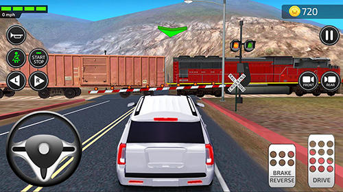 Gameplay of the Driving academy: Car school driver simulator 2019 for Android phone or tablet.