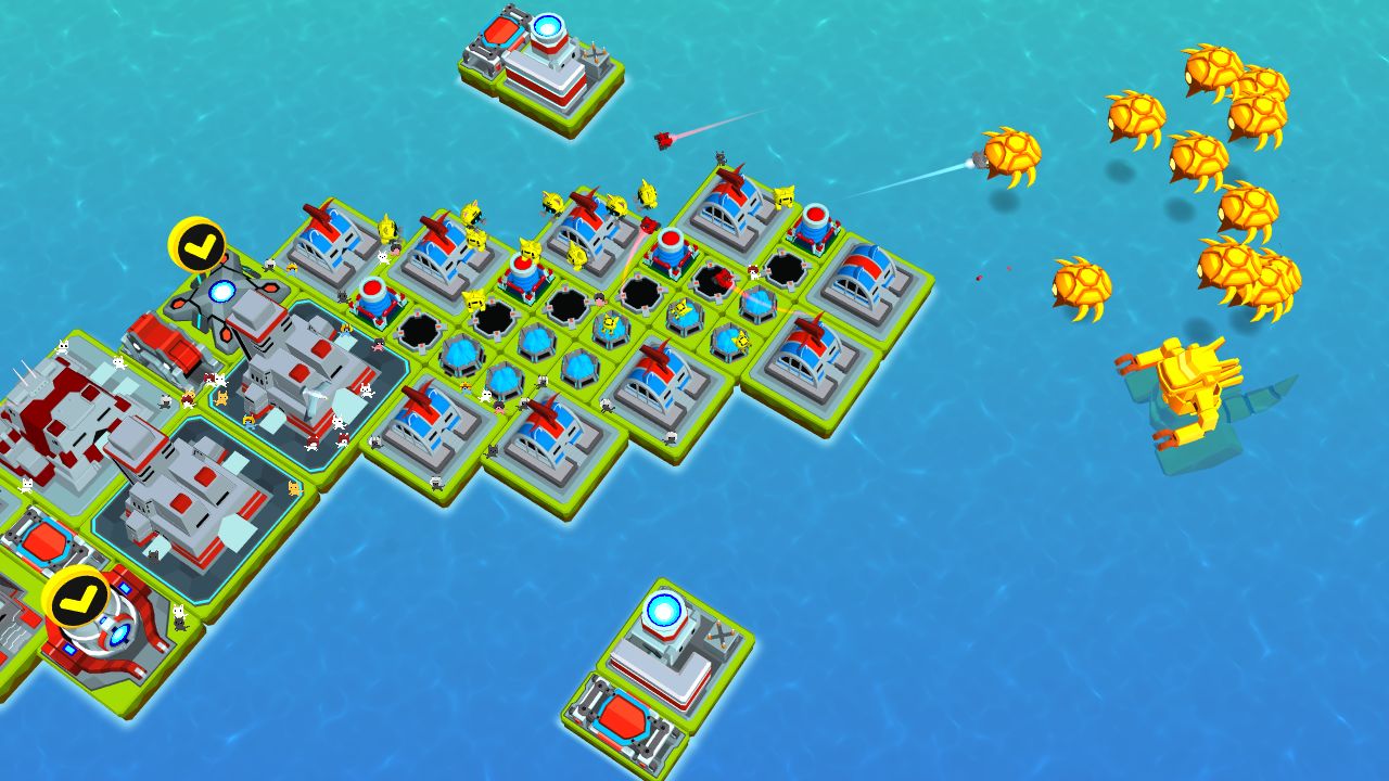 Gameplay of the Drone Battle : Cats for Android phone or tablet.