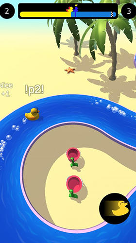 Gameplay of the Duck race for Android phone or tablet.