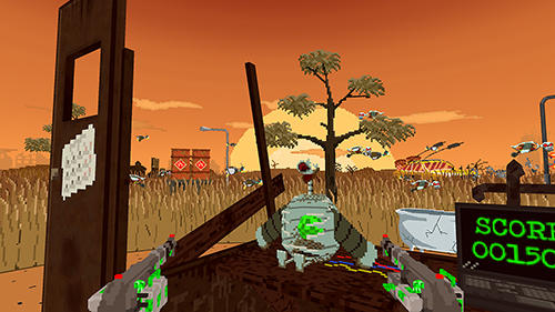 Gameplay of the Duckpocalypse VR for Android phone or tablet.