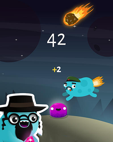 Gameplay of the Dude on fire for Android phone or tablet.