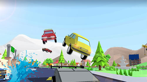 Gameplay of the Dude theft auto: Open world sandbox simulator for Android phone or tablet.