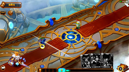 Gameplay of the Duel heroes for Android phone or tablet.