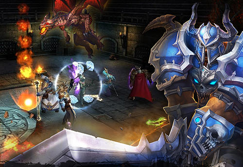 Gameplay of the Dungeon champions for Android phone or tablet.