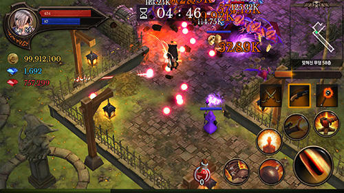 Gameplay of the Dungeon chronicle for Android phone or tablet.