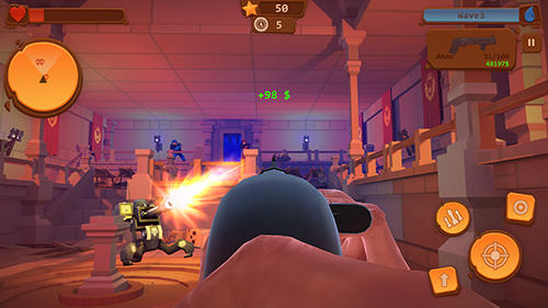 Gameplay of the Dungeon commandos for Android phone or tablet.