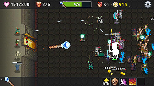 Gameplay of the Dungeon defense for Android phone or tablet.