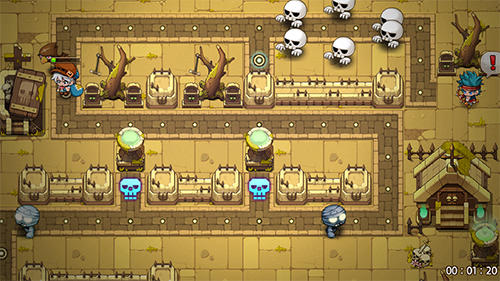 Gameplay of the Dungeon delivery for Android phone or tablet.