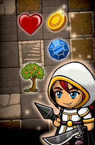 Gameplay of the Dungeon knights for Android phone or tablet.