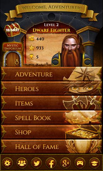 Full version of Android apk app Dungeon adventure: Curse of Abandum for tablet and phone.