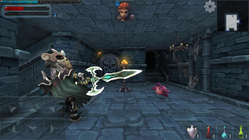 Full version of Android apk app Dungeon hero RPG for tablet and phone.