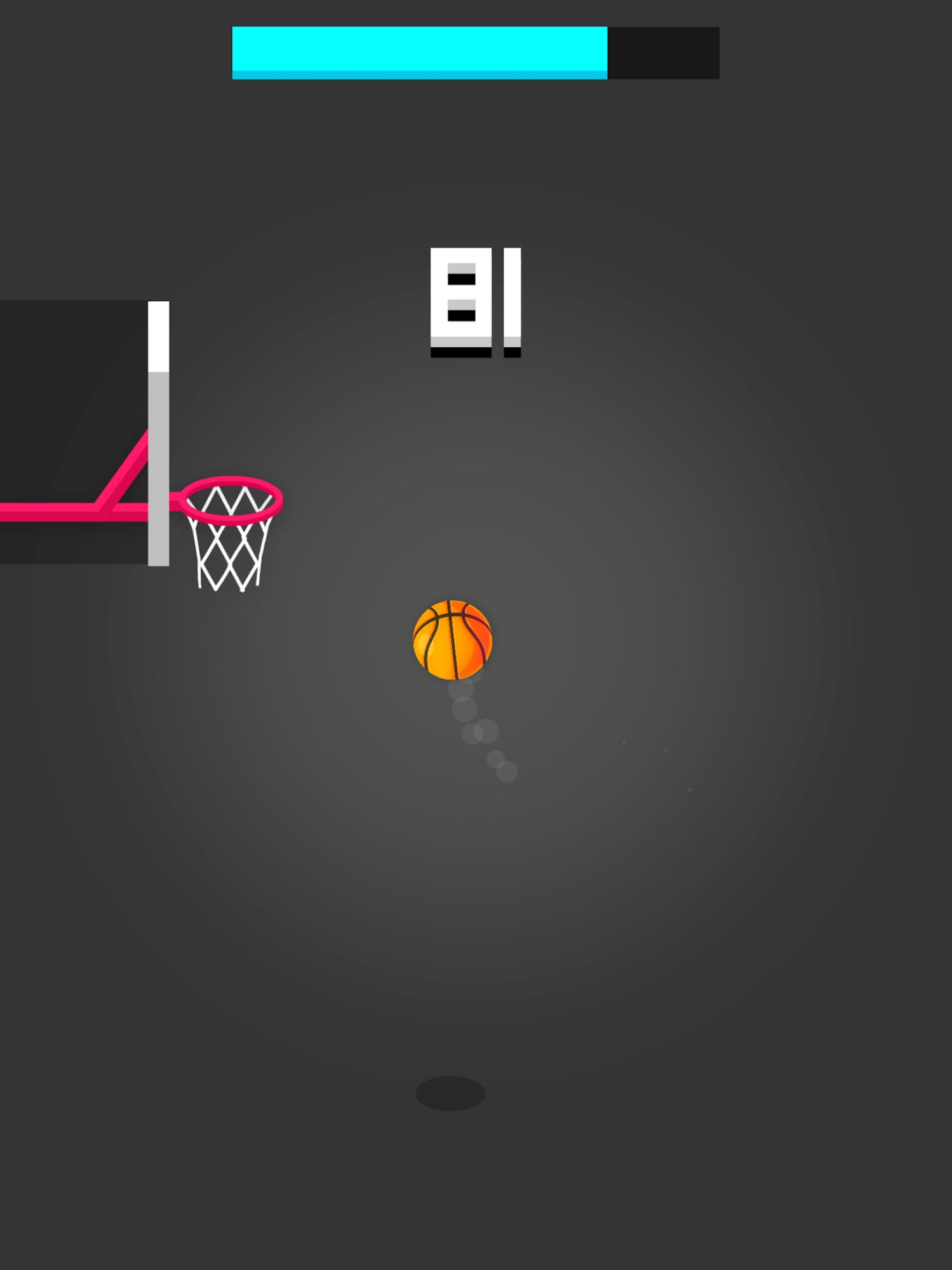 Gameplay of the Dunk Hit for Android phone or tablet.