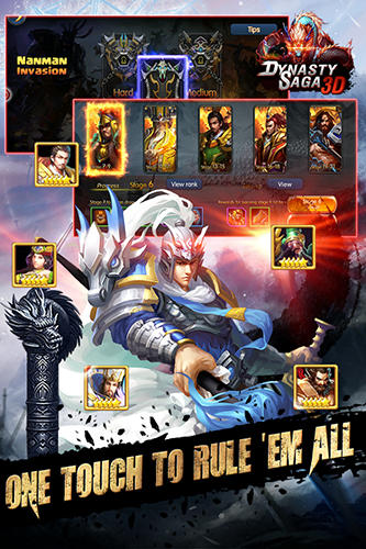 Full version of Android apk app Dynasty saga 3D: Three kingdoms for tablet and phone.