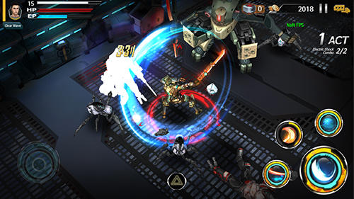 Gameplay of the Dystopia: The crimson war for Android phone or tablet.