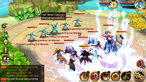 Gameplay of the Echo of phantoms for Android phone or tablet.