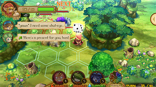 Gameplay of the Egglia: Legend of the redcap offline for Android phone or tablet.