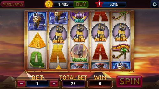 Full version of Android apk app Egypt slots casino machines for tablet and phone.
