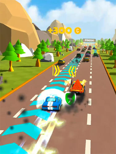 Gameplay of the Electric highway for Android phone or tablet.