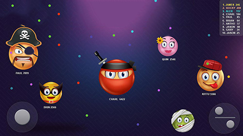 Gameplay of the Emoji.io for Android phone or tablet.