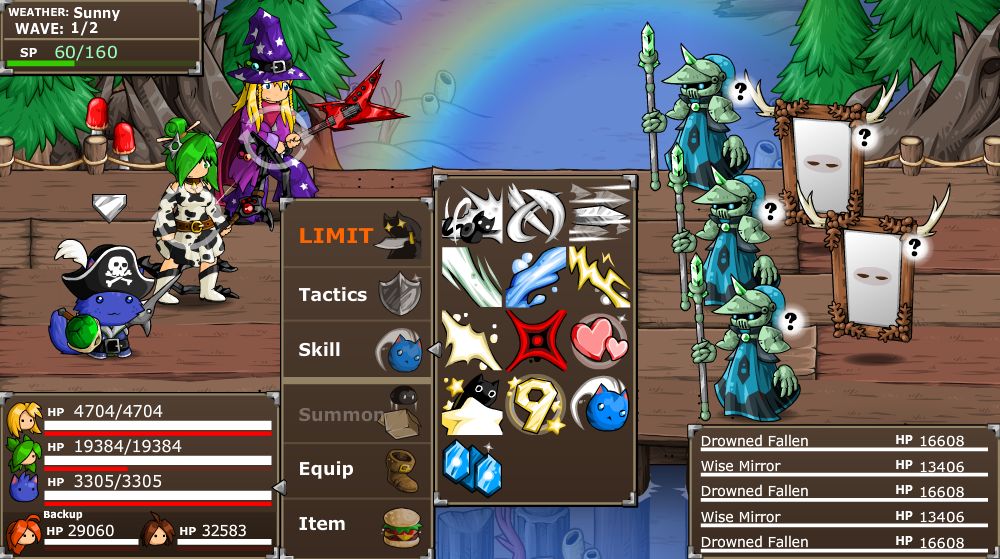 Gameplay of the Epic Battle Fantasy 5 for Android phone or tablet.