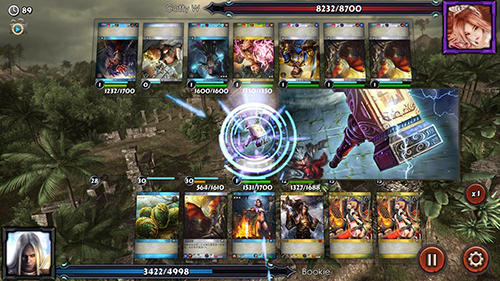 Gameplay of the Epic cards 2: Dragons rising for Android phone or tablet.