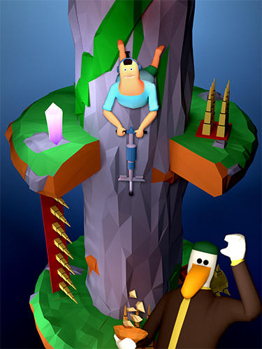 Gameplay of the Esskeetit jump for Android phone or tablet.