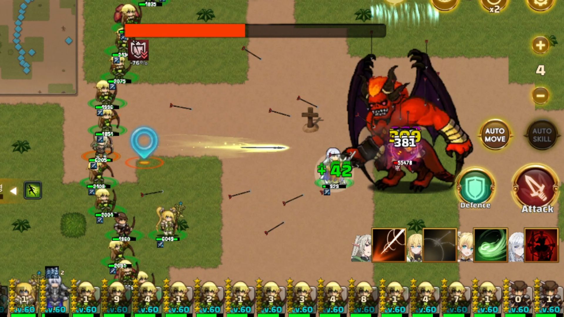 Gameplay of the Eternal Saga : Region Tactics for Android phone or tablet.