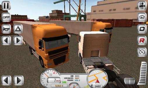 Full version of Android apk app Euro truck driver for tablet and phone.