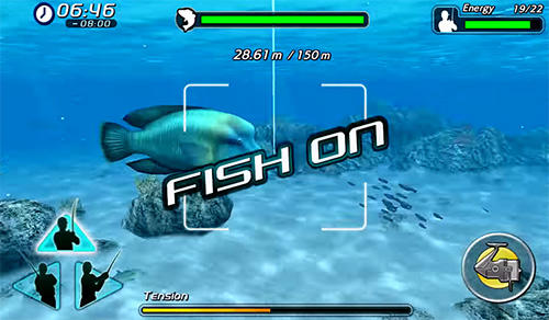 Gameplay of the Excite big fishing 3 for Android phone or tablet.