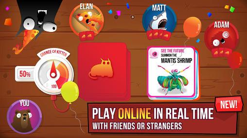 Full version of Android apk app Exploding kittens for tablet and phone.