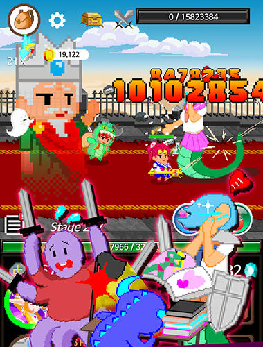 Gameplay of the Extreme job knight's assistant! for Android phone or tablet.