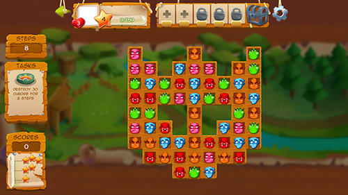 Gameplay of the Fable rush: Match 3 for Android phone or tablet.